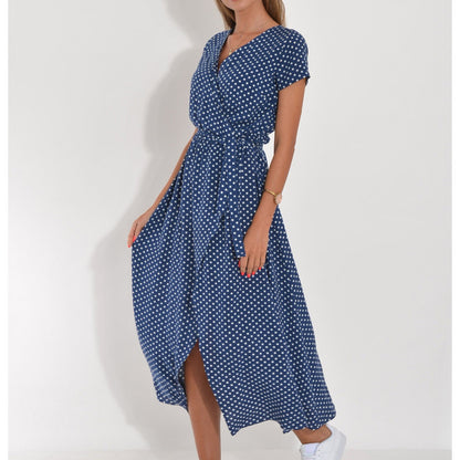 Robe de Plage Imprimée Tendance – Élégance et Confort pour l'Été